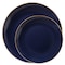 Smarty Had A Party Navy w/Gold Rim Organic Round Plastic Dinnerware  Set (120 Dinner Plates+120 Salad Plates), 240PK 930NGVP-CASE - alternate 10